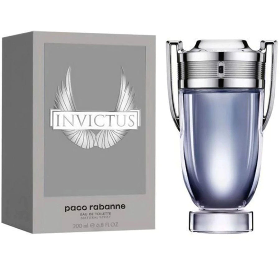 Invictus by Paco Rabanne men’s 6.7 oz EDT, trophy bottle