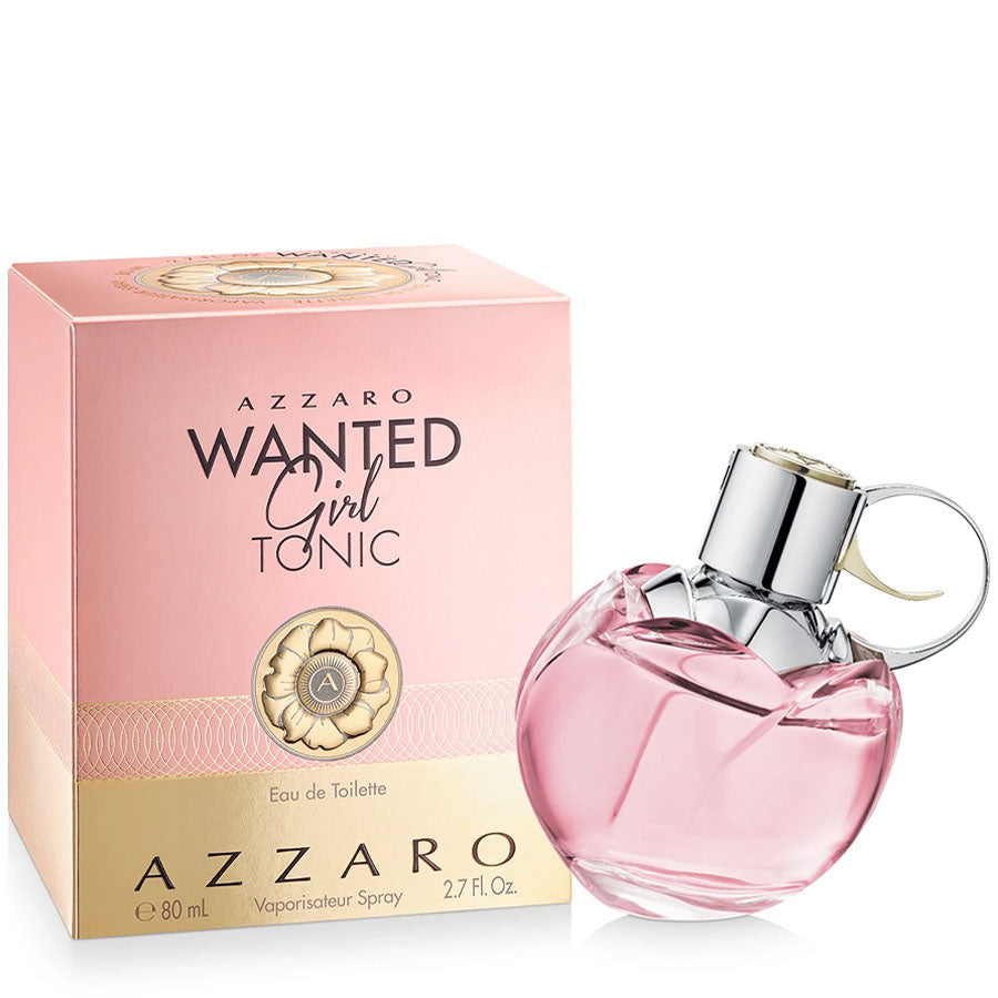 Wanted Girl Tonic by Azzaro women’s EDT 2.7 oz turquoise bottle