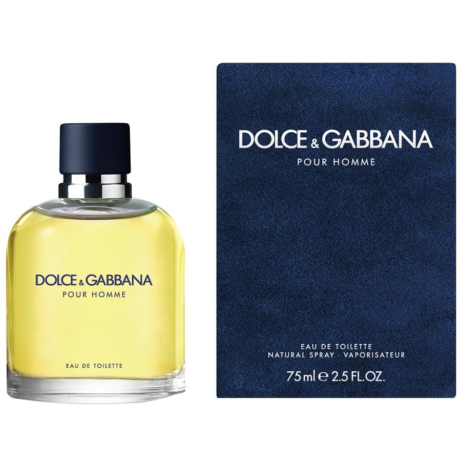 Dolce & Gabbana Pour Homme EDT para hombre, botella de 2,5 oz