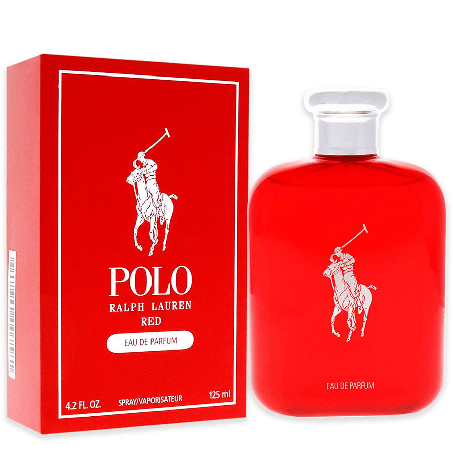 Polo Red EDP men’s fragrance 4.2 oz red bottle