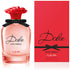 Dolce Rose EDT fragrance 2.5 oz bottle with red flower cap