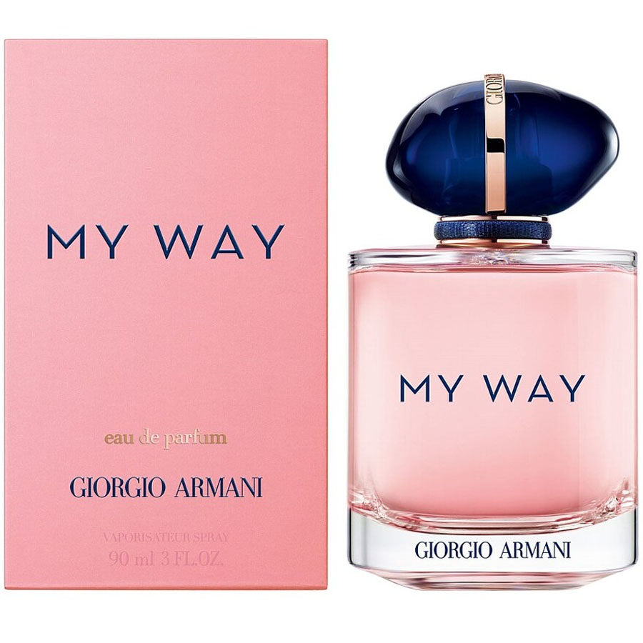 My Way Giorgio Armani women’s EDP 3.0 oz pink bottle