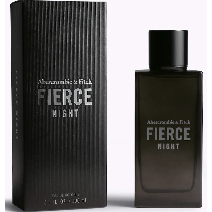 Fierce Night by Abercrombie & Fitch men's cologne 3.4 oz dark bottle