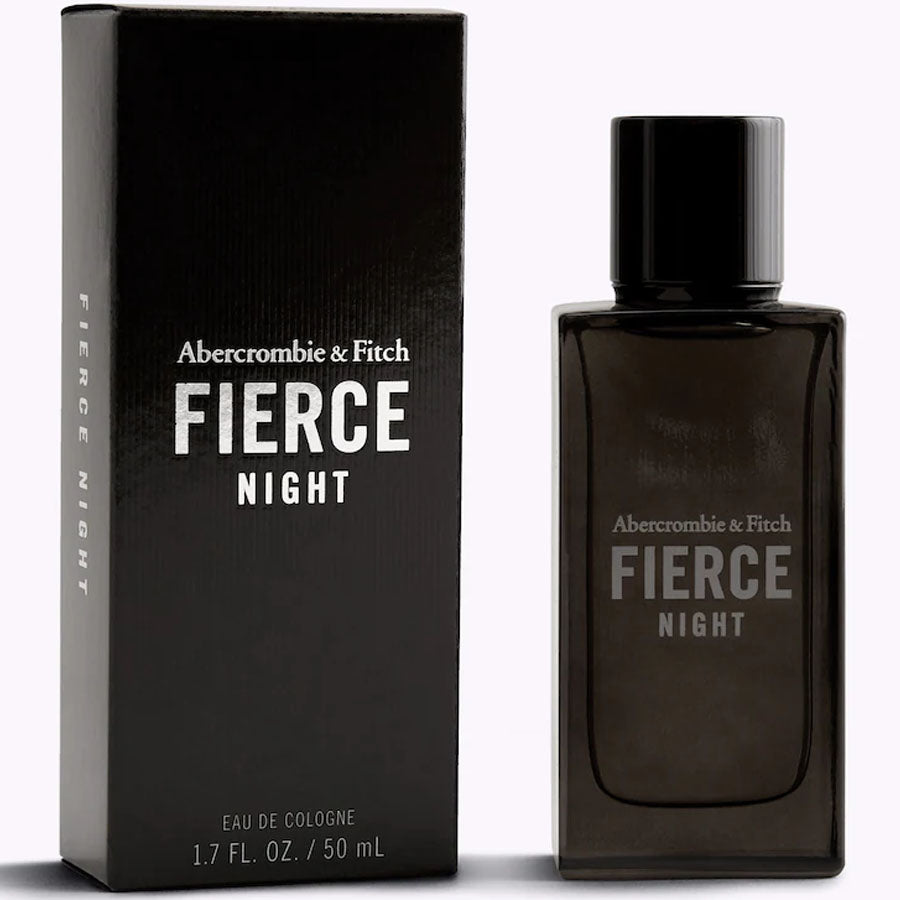 Fierce Night by Abercrombie & Fitch men's cologne 1.7 oz dark bottle