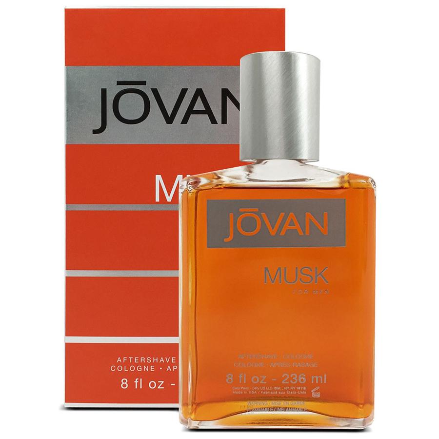 Jovan Musk for Men 8.0 oz EDC spray, classic rectangular bottle