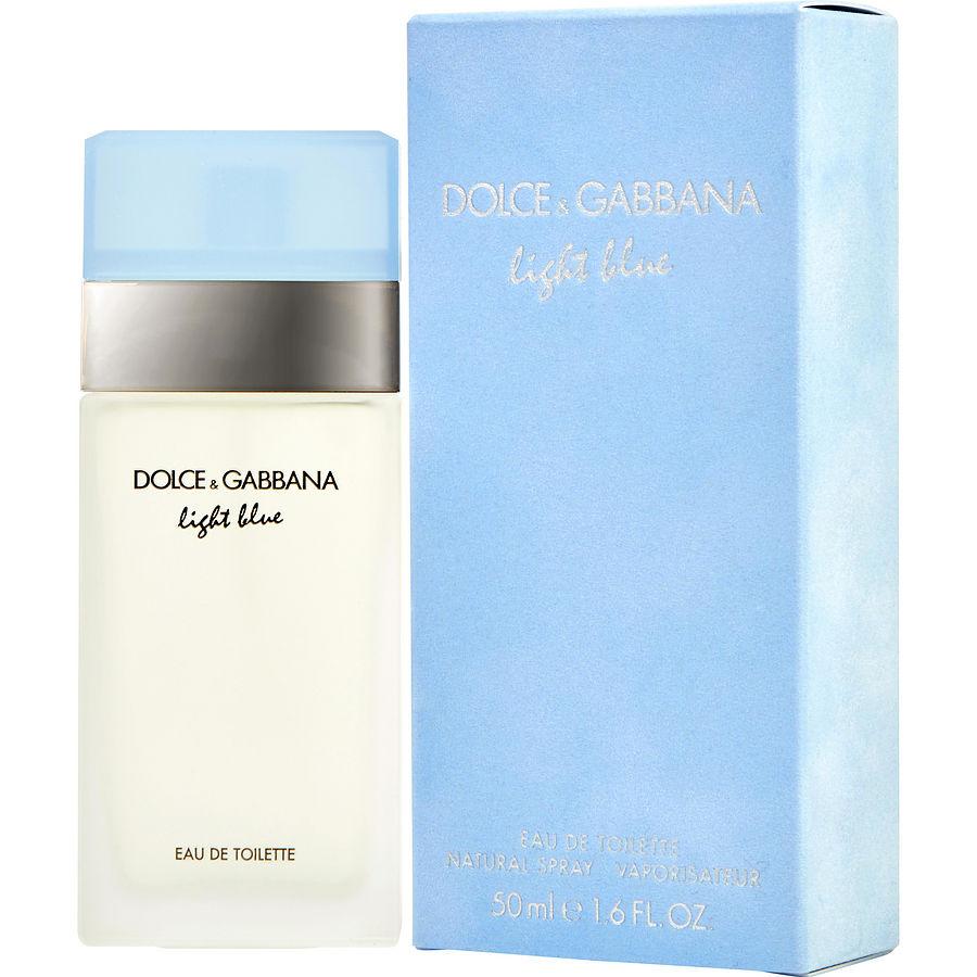 Light Blue de Dolce & Gabbana EDT para mujer, 1,7 oz, botella esmerilada