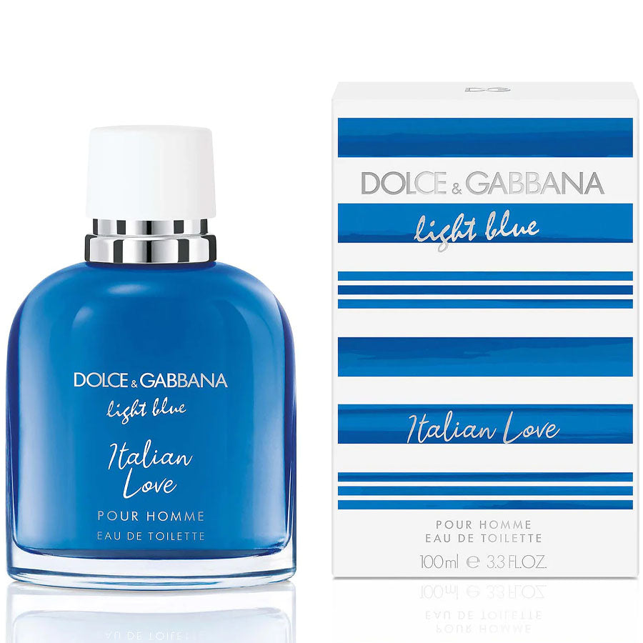 Light Blue Italian Love by Dolce & Gabbana for Men 3.4 OZ EDT Spray