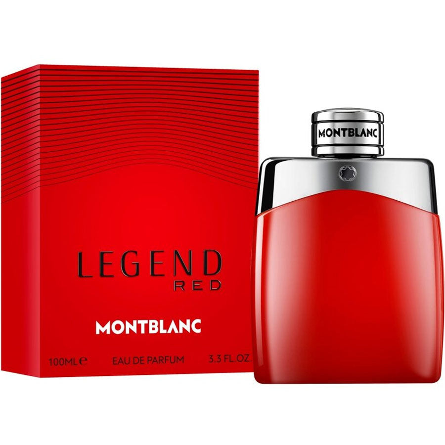 Montblanc Legend Red para hombre EDP 3.4 oz botella en aerosol rojo