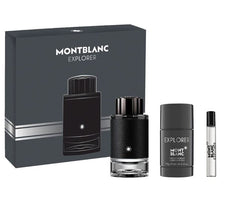 Explorer by Montblanc for Men 3.4 oz EDP 3PC Gift Set