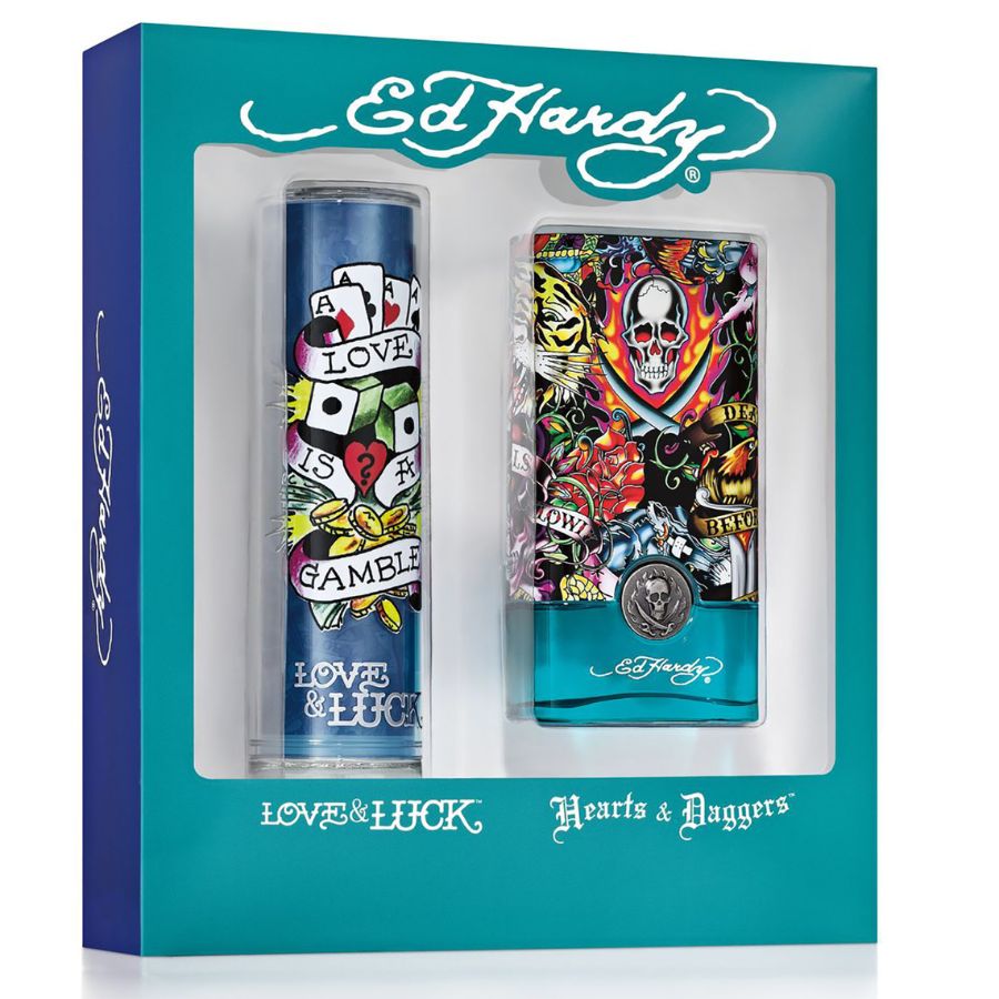 Ed Hardy M-3.4-EDP-2PC - Perfumes Los Ángeles