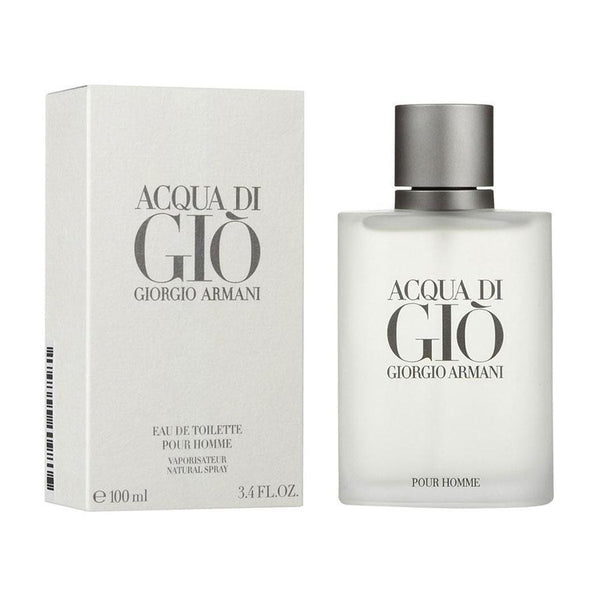 Acqua di Gio by Giorgio Armani men’s EDT 3.4 oz frosted bottle