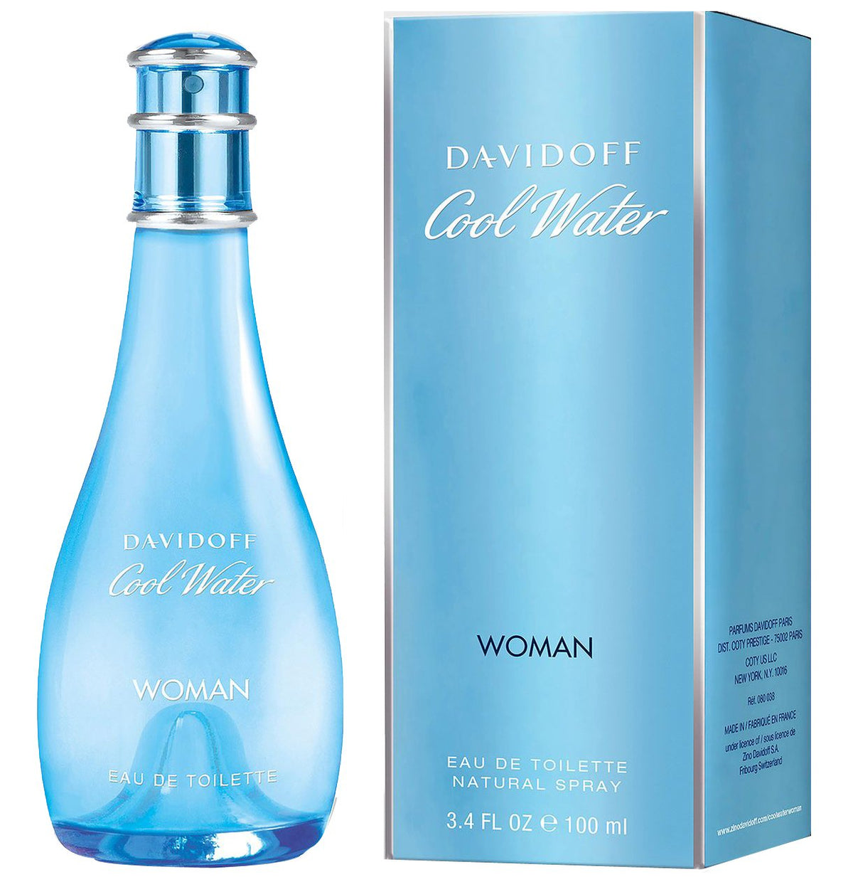 Foto de Cool Water de Davidoff para mujeres en spray EDT de 3,4 oz