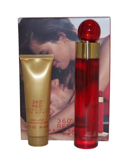 Photo of 360° Red by Perry Ellis for Women 3.4 oz EDP Gift Set