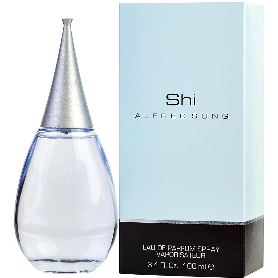 Shi by Alfred Sung women’s EDP perfume, 3.4 oz, water-drop bottle