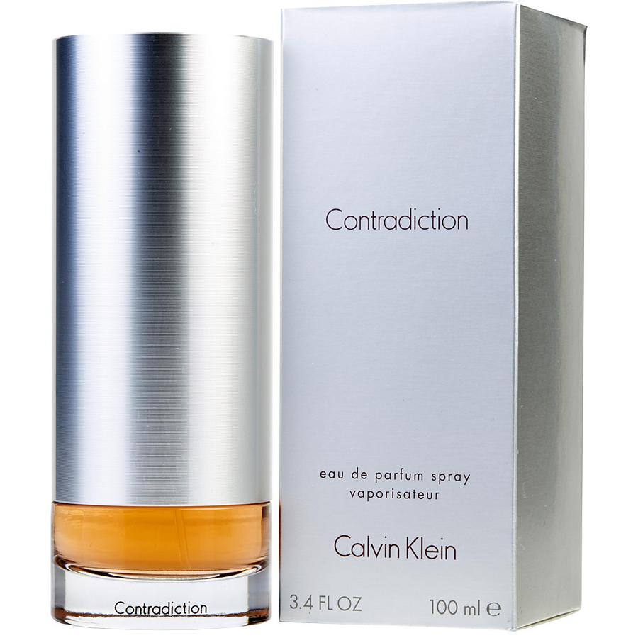 Contradiction Calvin Klein women’s EDP in silver 3.4 oz bottle