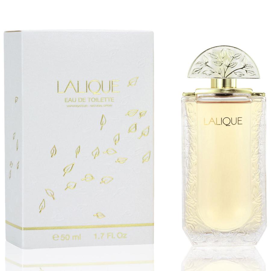 Lalique by Lalique for Women 1.7 oz EDT spray, clear bottle, gold cap