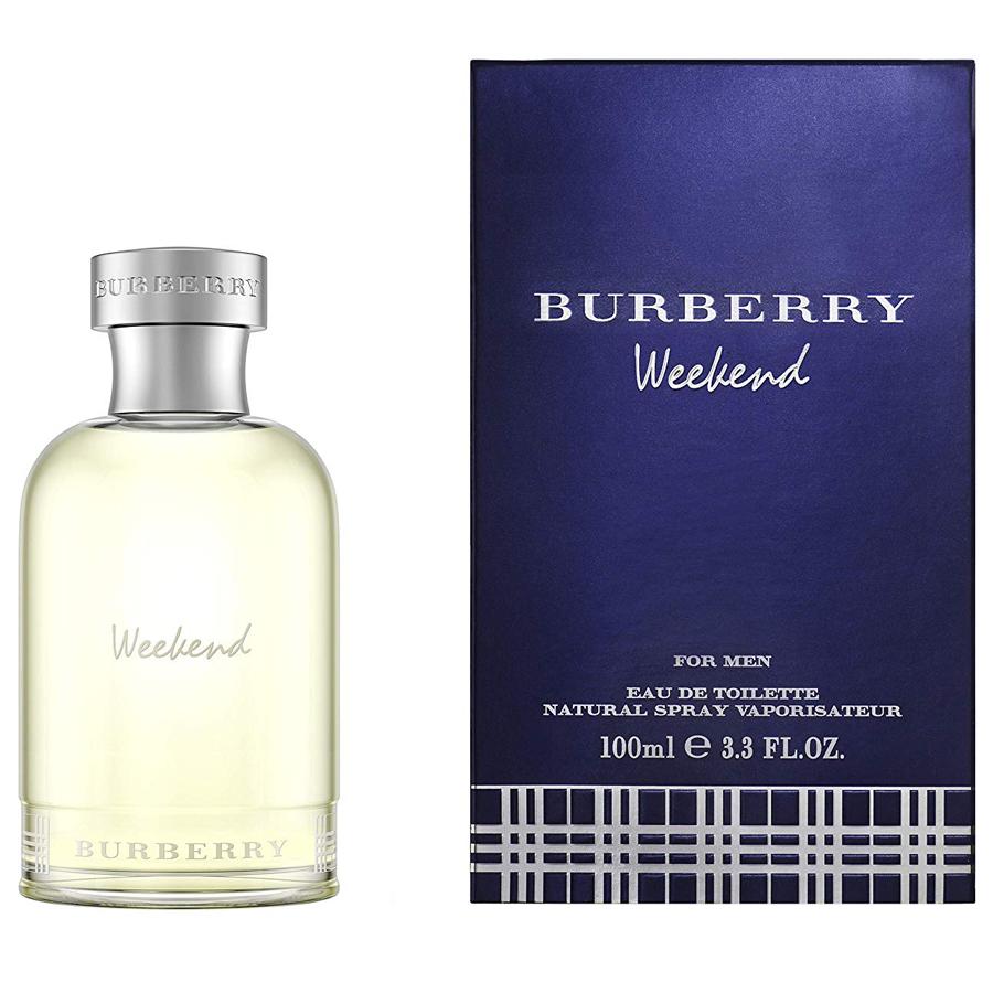 Burberry Weekend for Men EDT botella de colonia de cítricos frescos de 3,4 oz
