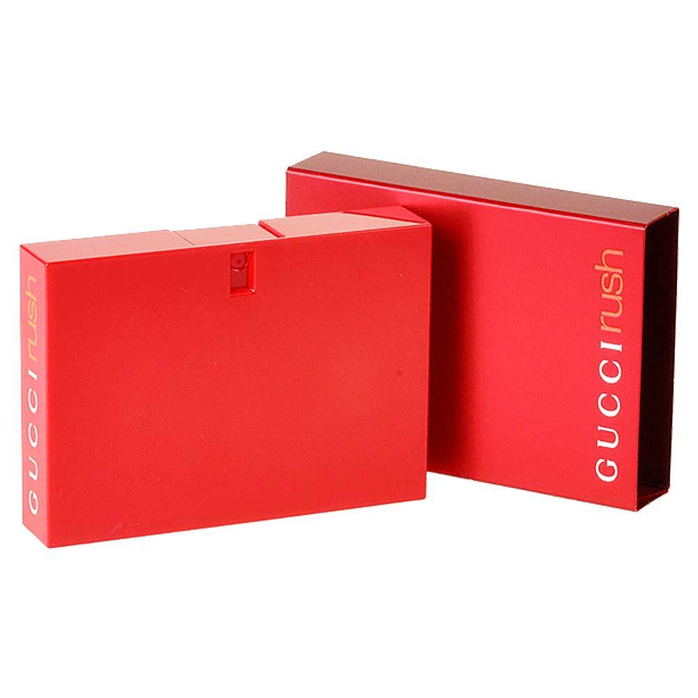 Gucci Rush by Gucci women’s EDT spray 2.5 oz red bottle