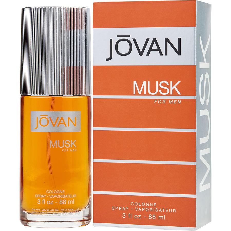 Jovan Musk by Jovan men’s cologne 3.0 oz spray, orange bottle