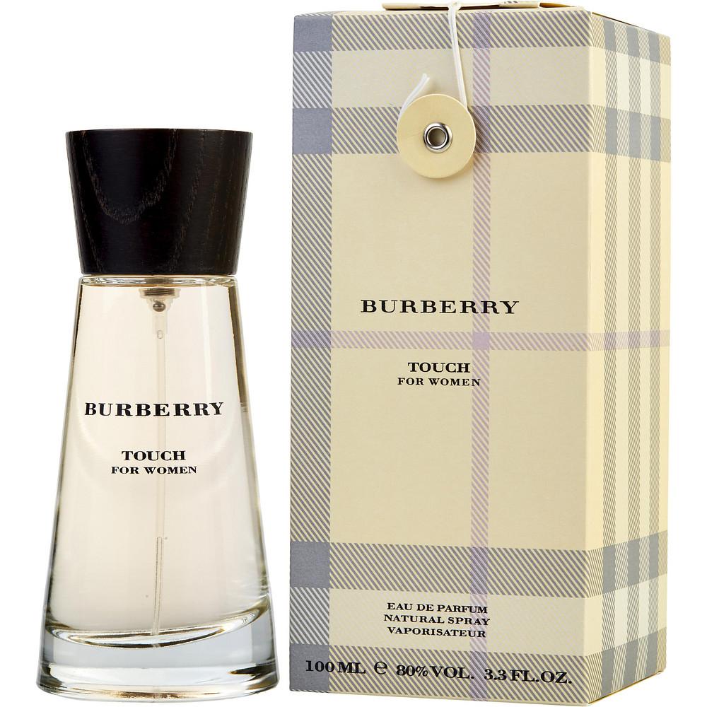 Burberry Touch for Women Eau de Parfum botella clásica con tapa de madera de 3,4 oz
