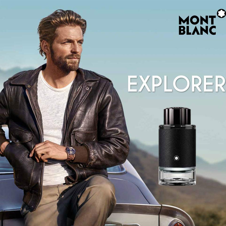 Foto de Explorer de Montblanc para hombres EDP en aerosol de 3.3 oz