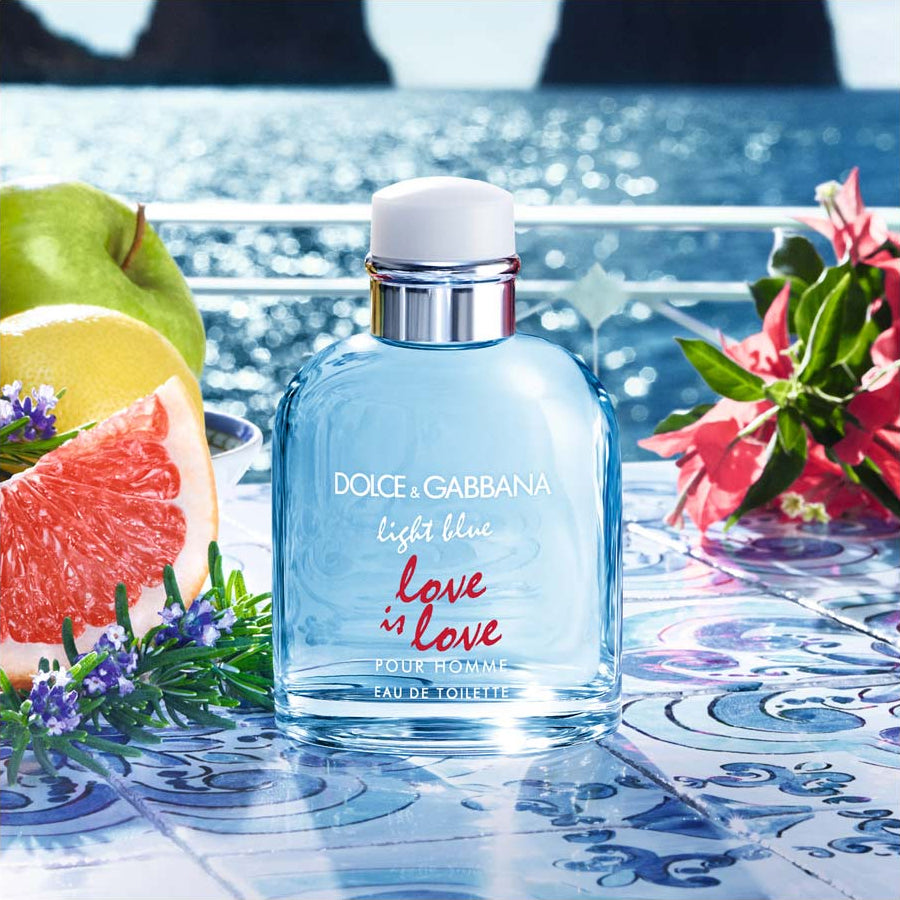 Light Blue Love is Love by Dolce & Gabbana for Men 4.2 oz EDT Spray